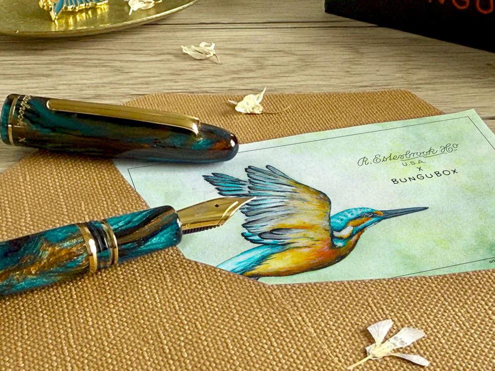 Esterbrook x BUNGUBOX Kingfisher Edition Blotter Paper, EINK-BUNGUBIRD - Image 4