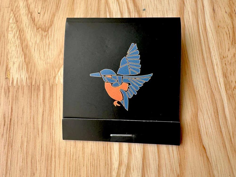 Esterbrook x BUNGUBOX Kingfisher Lapel Pin, EBIRDPIN - Image 3