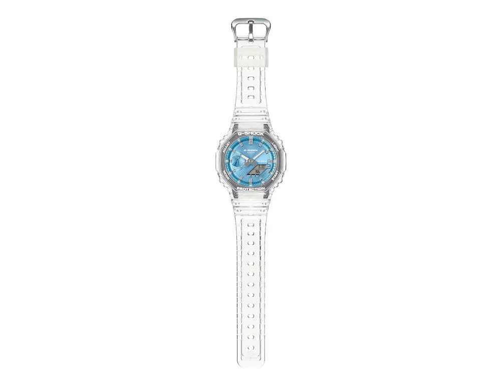 G-SHOCK Casio Classic Bright Metallic Quartz Watch, Blue, GA-2100BM-7A2ER - Image 7