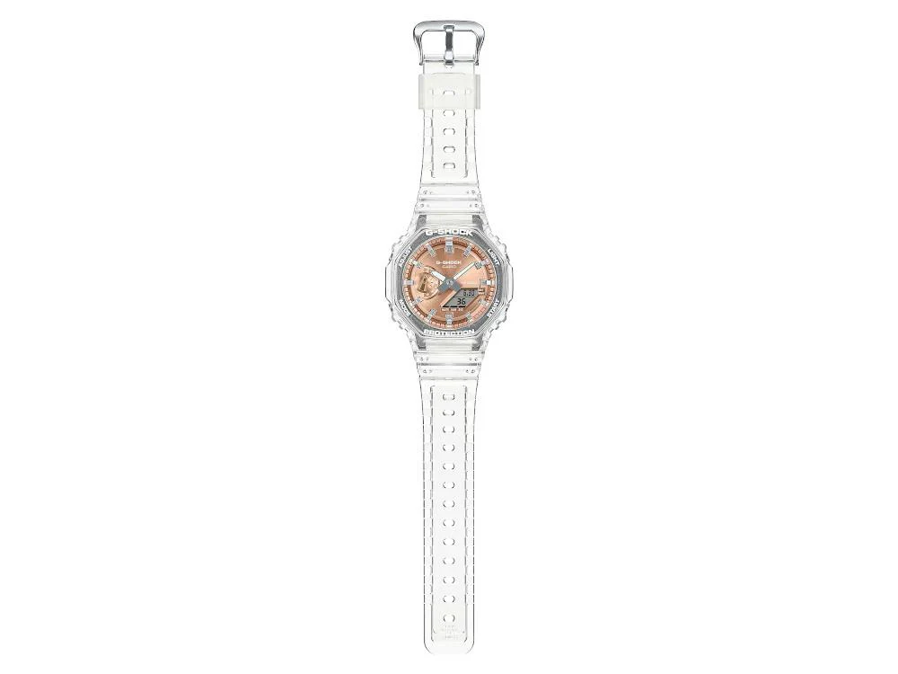 G-SHOCK Casio Classic Bright Metallic Quartz Watch, Gold pink, GA-2100BM-7A5ER - Image 7