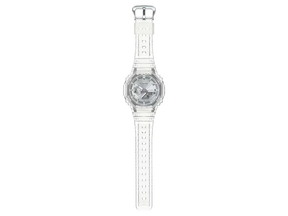 G-SHOCK Casio Classic Bright Metallic Quartz Watch, Silver, GA-2100BM-7A8ER - Image 5