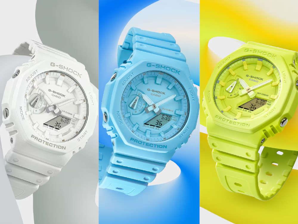 G-SHOCK Casio Classic Quartz Watch, Bio-Based Resin, Green, GA-2100-9A9ER - Image 4