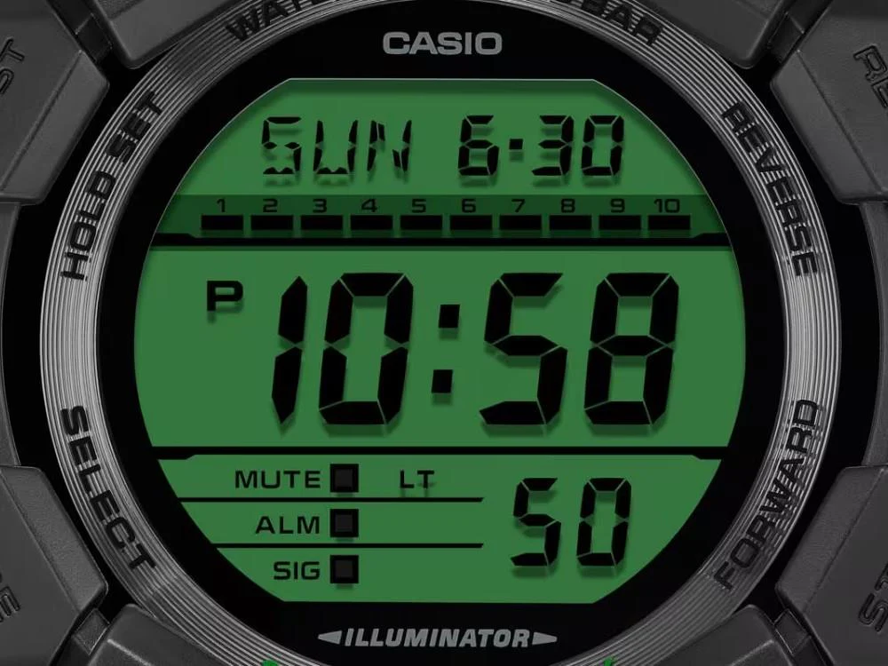G-SHOCK Casio Classic Quartz Watch, Black, GD-010BEG-1ER - Image 5