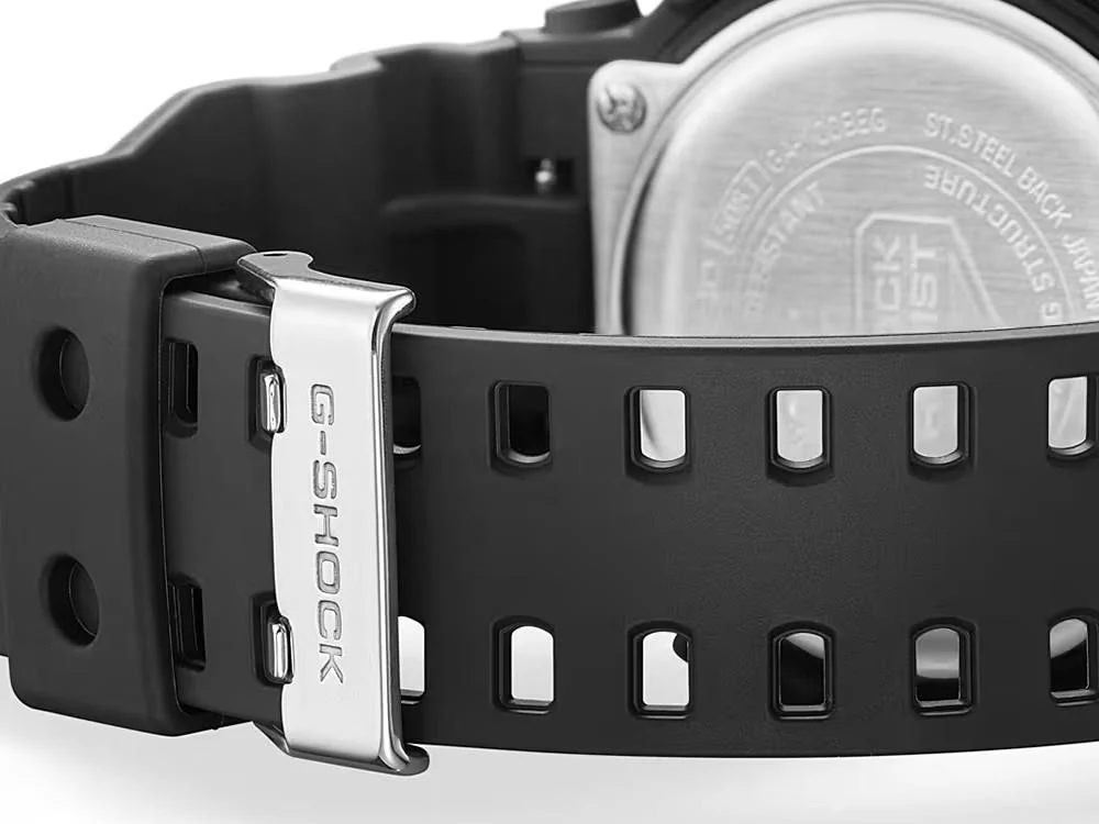 G-SHOCK Casio Classic Quartz Watch, Resin, Black, GA-100BEG-1AER - Image 5