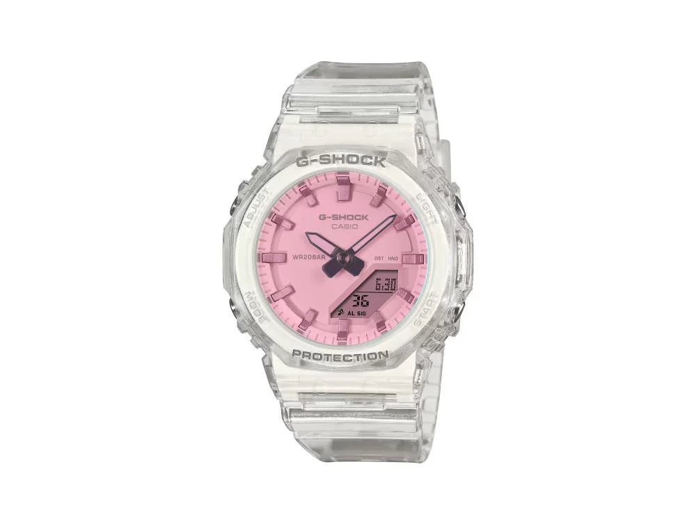 G-SHOCK Casio Classic Quartz Watch, Resin, Pink, GMA-P2100SR-7AER