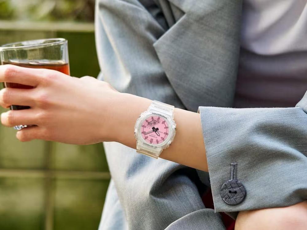 G-SHOCK Casio Classic Quartz Watch, Resin, Pink, GMA-P2100SR-7AER - Image 3