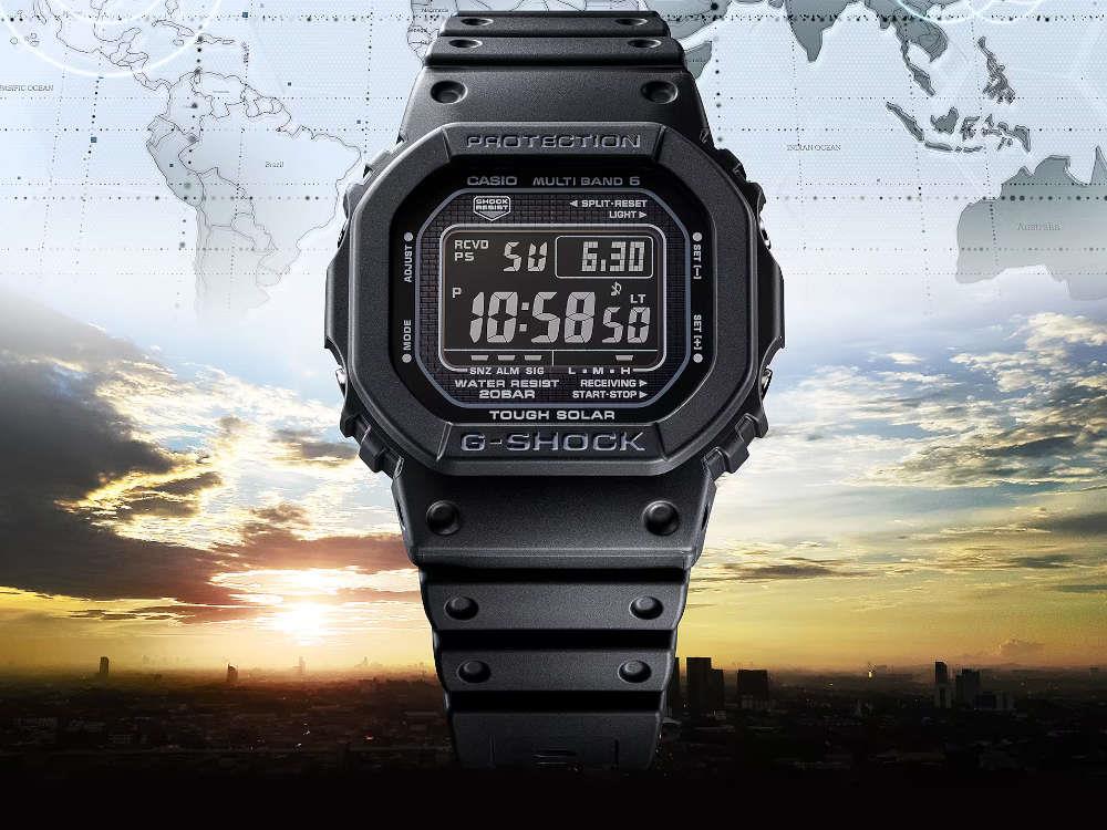 G-SHOCK Casio G-Steel Quartz Watch, Black, 48.9 × 42.8mm, GW-5000HS-1ER - Image 4