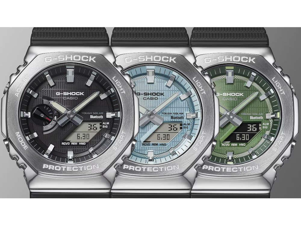 G-SHOCK Casio G-Steel Quartz Watch, Black, 49.3mm × 44.4mm, GBM-2100-1AER - Image 5