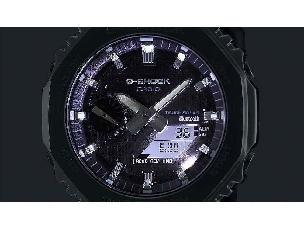 G-SHOCK Casio G-Steel Quartz Watch, Black, 49.3mm × 44.4mm, GBM-2100-1AER - Image 6