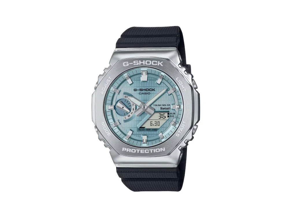 G-SHOCK Casio G-Steel Quartz Watch, Blue, 49.3mm × 44.4mm, GBM-2100A-1A2ER - Image 2