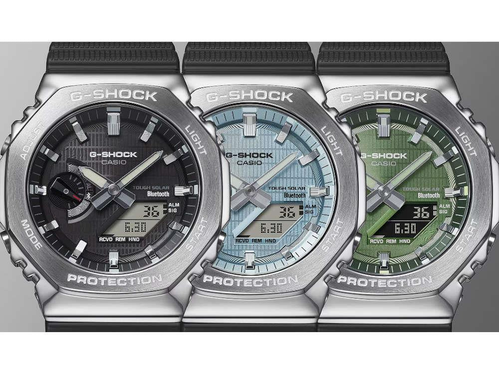 G-SHOCK Casio G-Steel Quartz Watch, Blue, 49.3mm × 44.4mm, GBM-2100A-1A2ER - Image 5