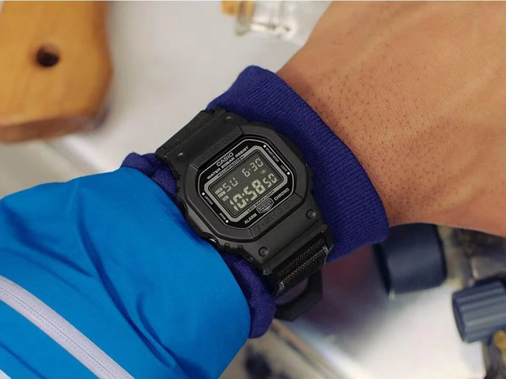 G-SHOCK Casio The Origin Quartz Watch, Black, DW-5600MNC-1ER - Image 9