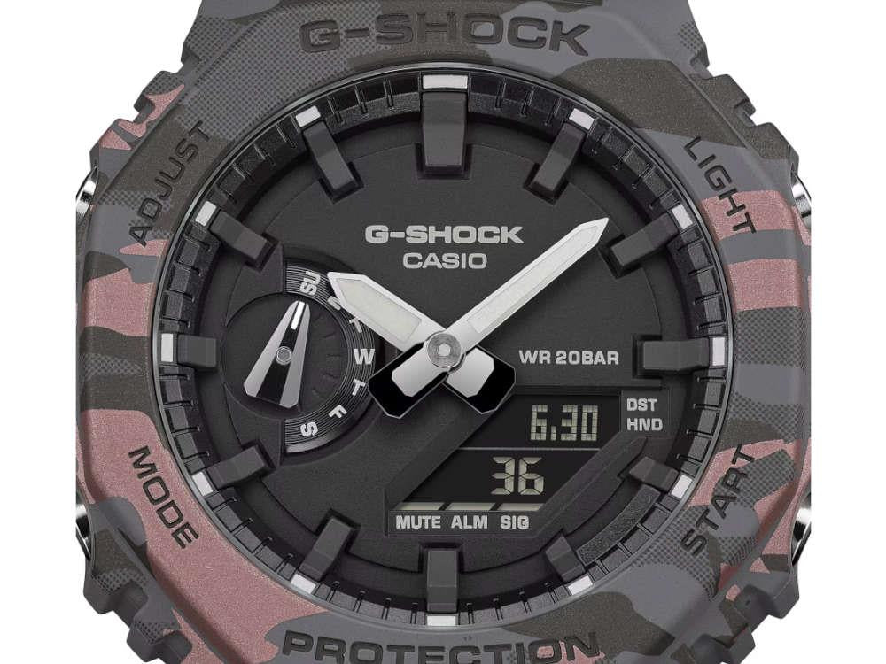 G-SHOCK Casio Trend Quartz Watch, Black, 48.5 × 45.4mm, GA-2100CM-8AER - Image 3
