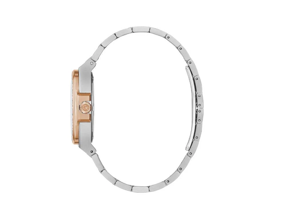 GC Watches Coussin Shape Lady Quartz Watch, Rose Gold, Grey, 36 mm, Y98001L5MF - Image 3