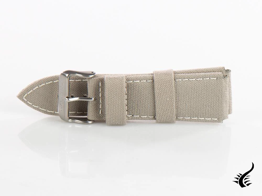 Glycine, Fabric strap, 24mm, Grey, CBIGGR-24 - Image 4