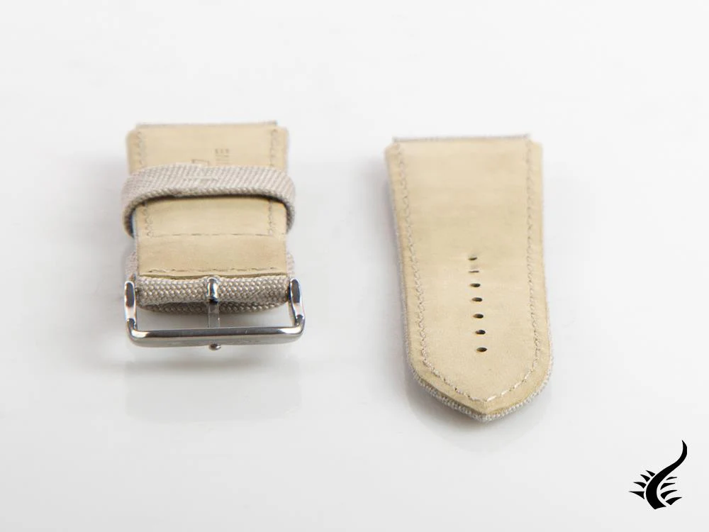 Glycine, Fabric strap, 24mm, Grey, CBIGGR-24 - Image 7