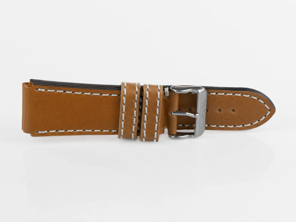 Glycine, Leather strap, 24mm, Brown, CBIGBR-24 - Image 4