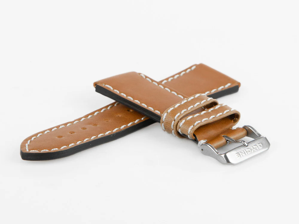 Glycine, Leather strap, 24mm, Brown, CBIGBR-24 - Image 6