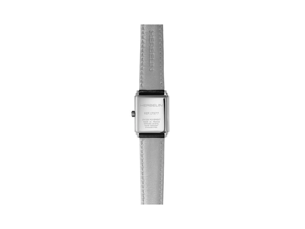 Herbelin Art Déco 1925 Quartz Watch, Black, 29,5 mm, 17577AP84 - Image 3