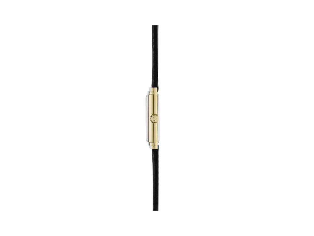 Herbelin Art Déco 1925 Quartz Watch, PVD Gold, Black, 29,5 mm, 17577P84 - Image 4