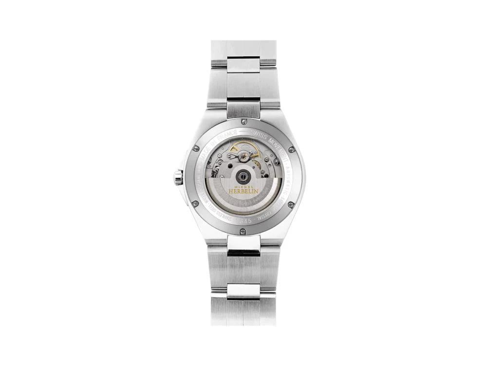 Herbelin Cap Camarat Automatic Watch, Stainless Steel, Blue, 40.5 mm, 1645B15 - Image 4