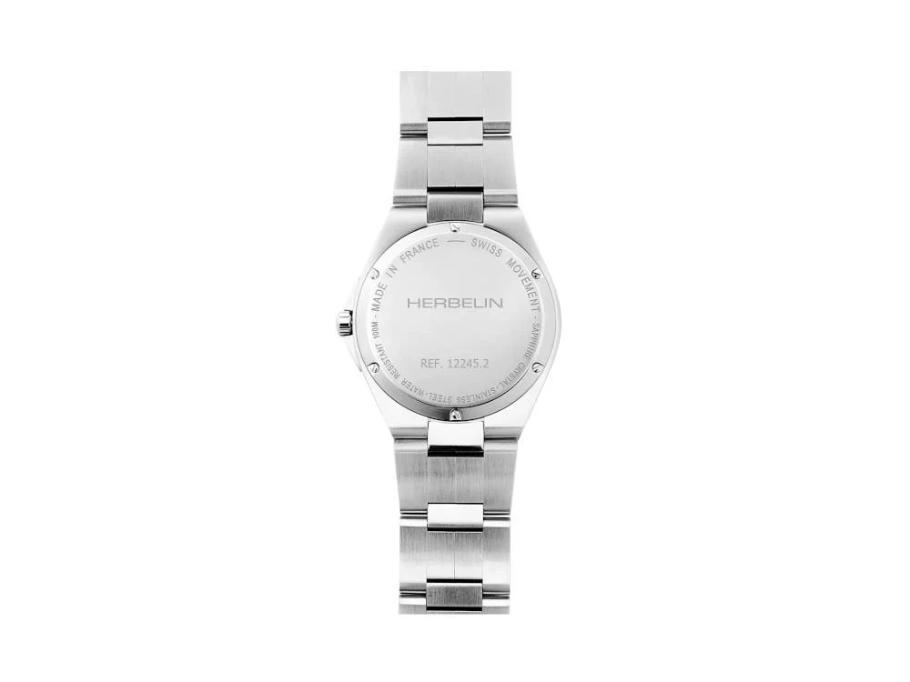Herbelin Cap Camarat Quartz Watch, Blue, 40.5 mm, 12245B25 - Image 3