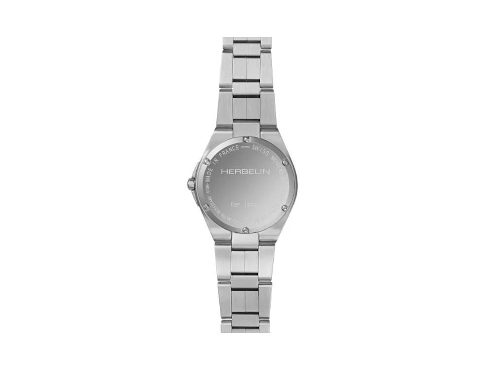 Herbelin Cap Camarat Quartz Watch, Stainless Steel 316L, Blue, 33 mm,14545B2 - Image 3