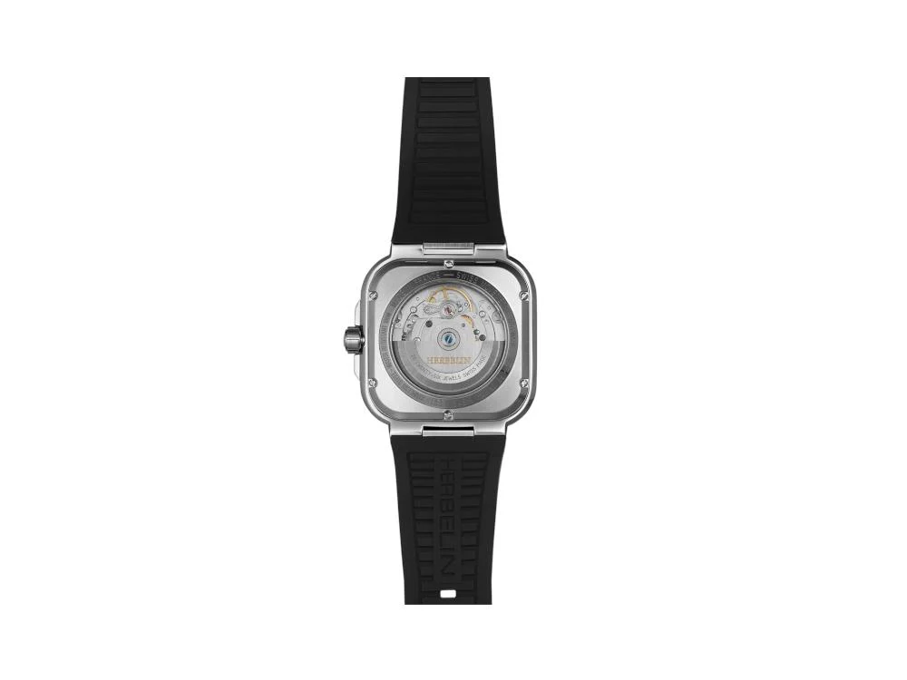 Herbelin Cap Camarat Square Automatic Watch, Black, 39 mm, 1646A14CA - Image 4