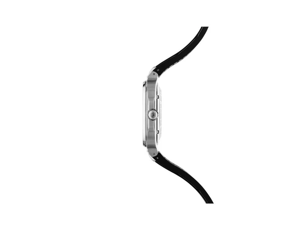Herbelin Cap Camarat Square Automatic Watch, Black, 39 mm, 1646A14CA - Image 5