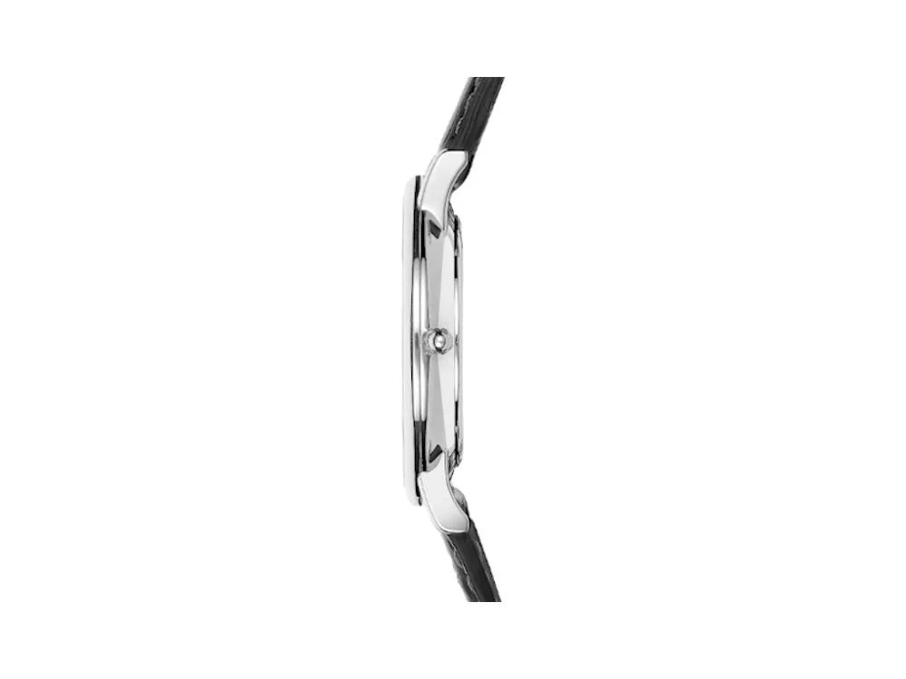 Herbelin Classique Quartz Watch, Stainless Steel 316L, White, 12248AP08 - Image 4