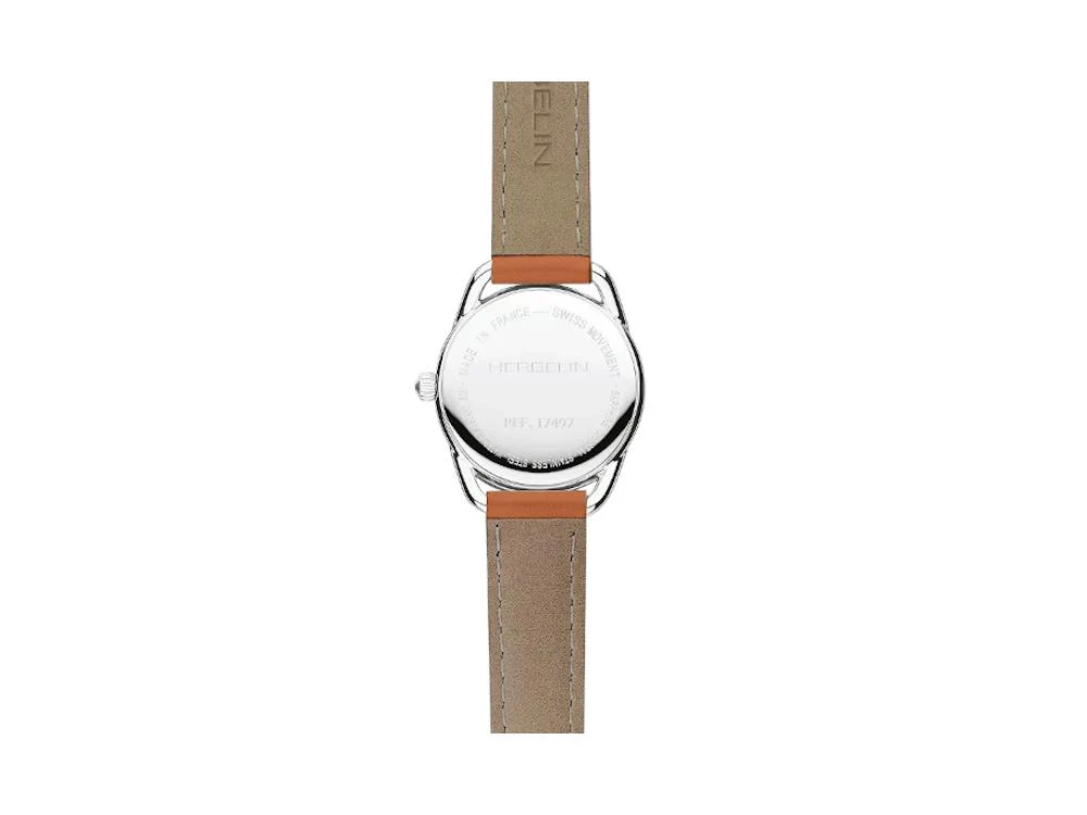 Herbelin Equinoxe Quartz Watch, Stainless Steel 316L, Silver/White,17497AP08GD - Image 4