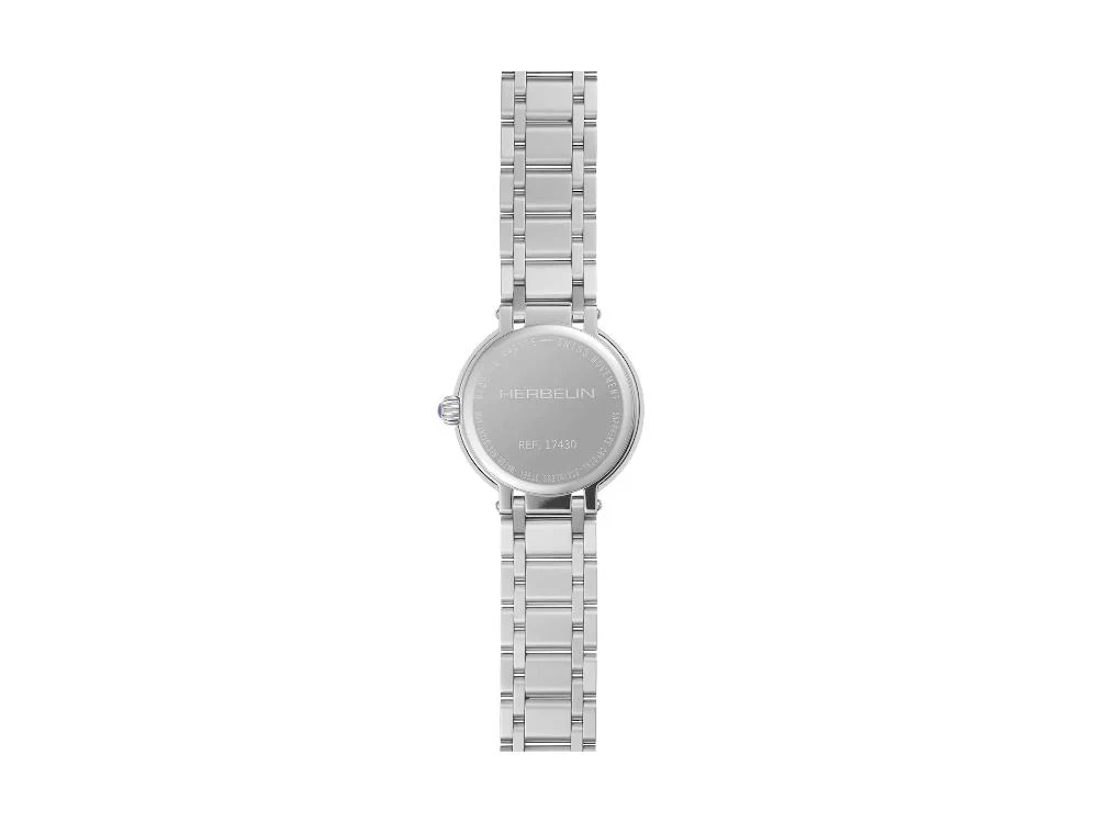 Herbelin Galet Quartz Watch, Silver, 28 mm, 17430B28 - Image 3