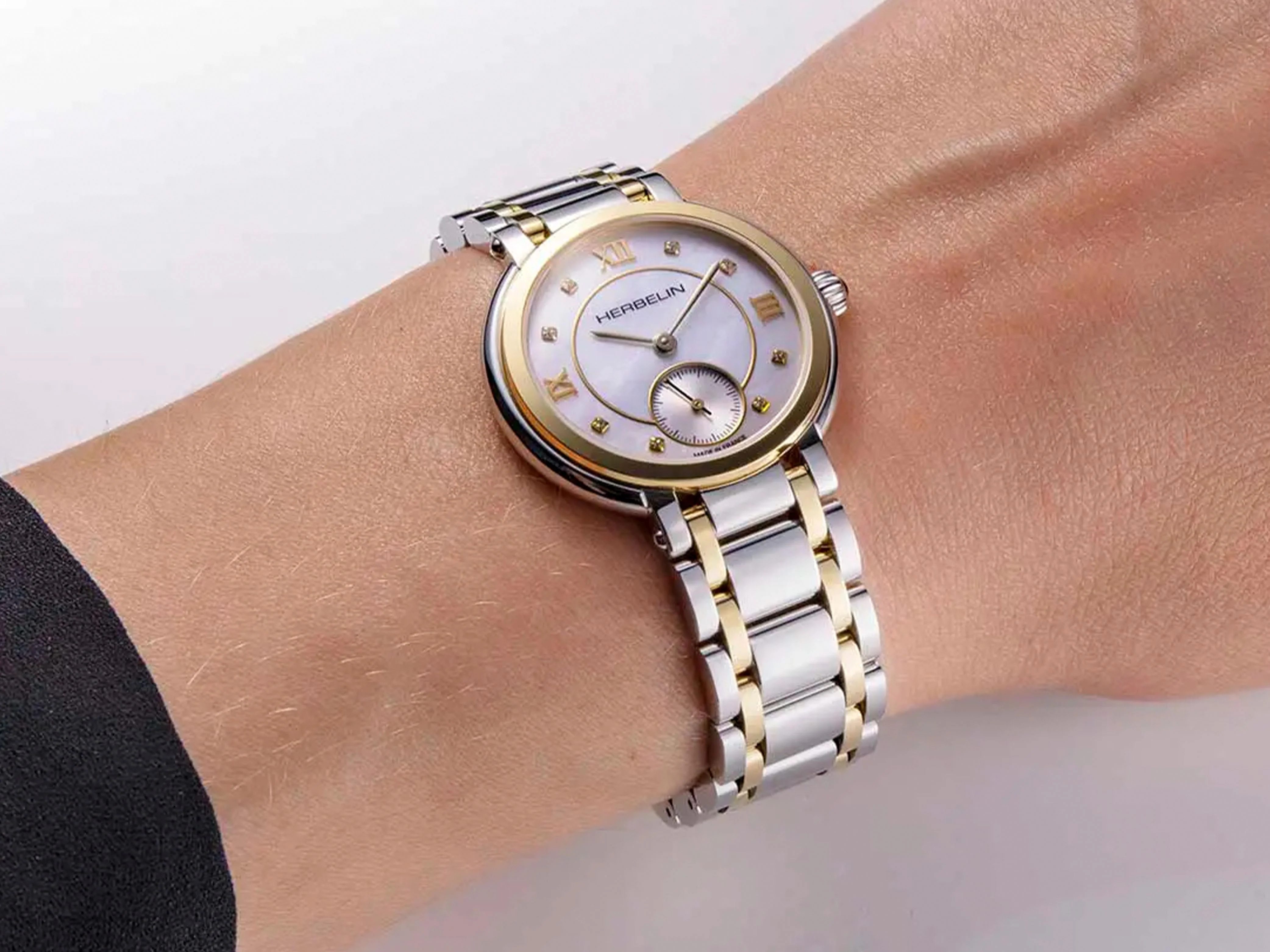 Herbelin Galet Quartz Watch, White, 31.5 mm, 5 atm, 10630BT59 - Image 5
