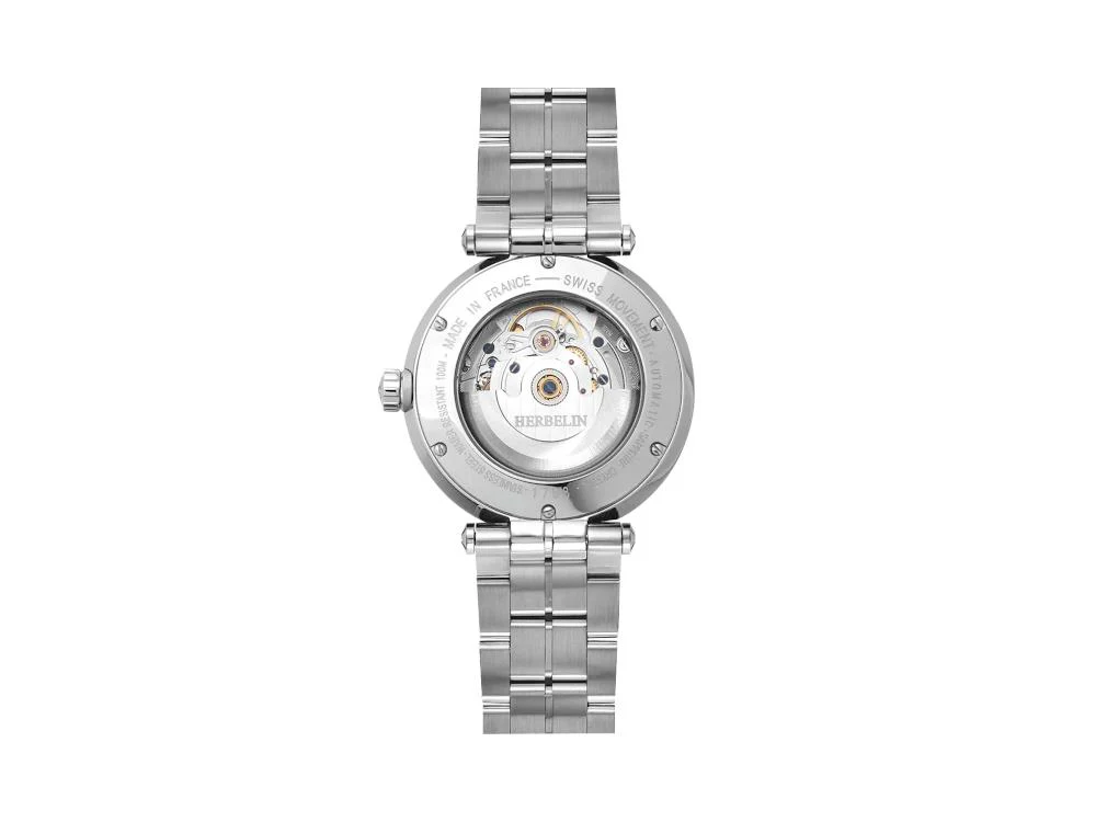 Herbelin Newport Automatic Watch, Blue, 42 mm, Day, 1768B15 - Image 3