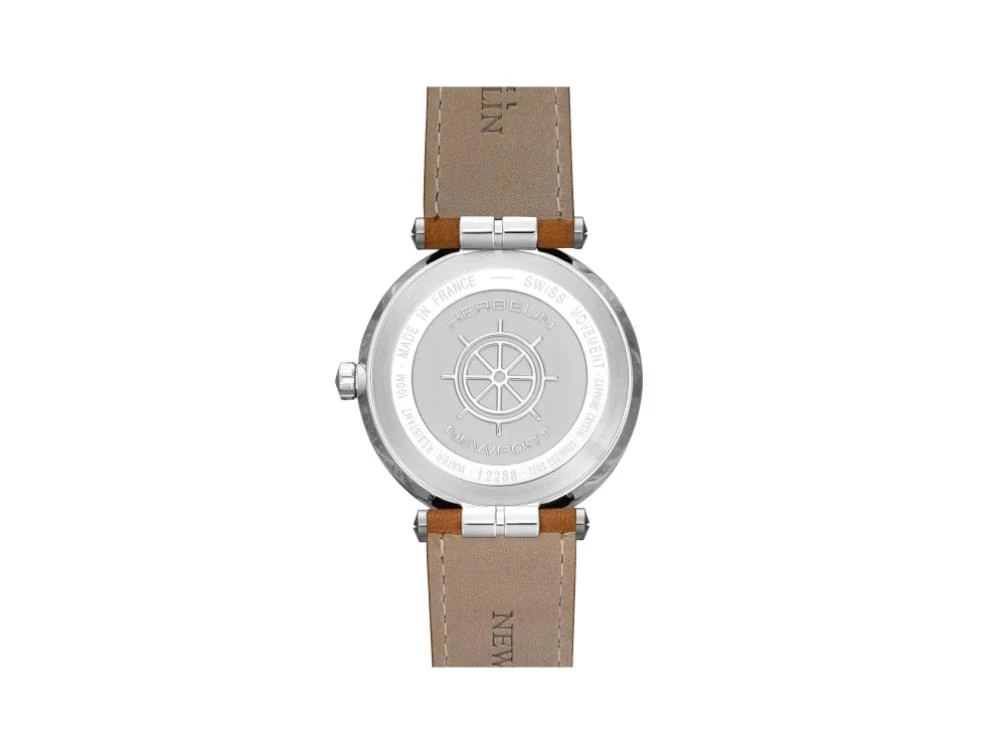 Herbelin Newport Quartz Watch, Blue, 40.5 mm, 12288A15GD - Image 5