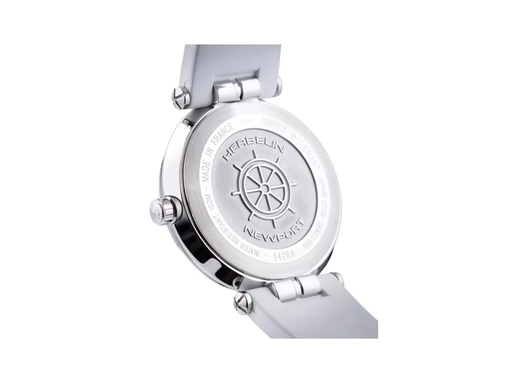 Herbelin Newport Quartz Watch, Pearl, 35 mm, 14288AP89CW - Image 3