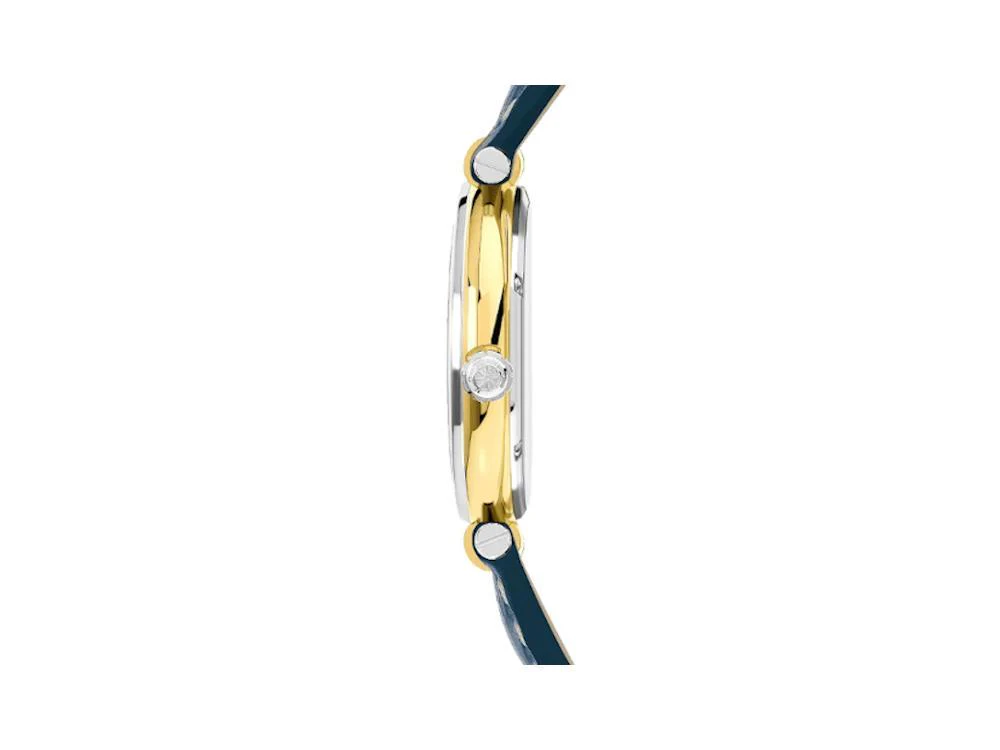 Herbelin Newport Quartz Watch, PVD Gold, Blue, 38,5mm, Chronograph, 12255T35 - Image 4