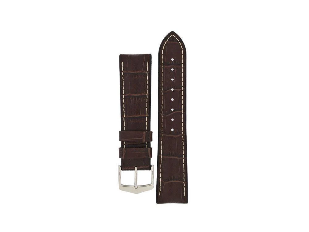 Hirsch George Performance Collection Strap, Brown, 24 mm, 0925128010-2-24 - Image 7