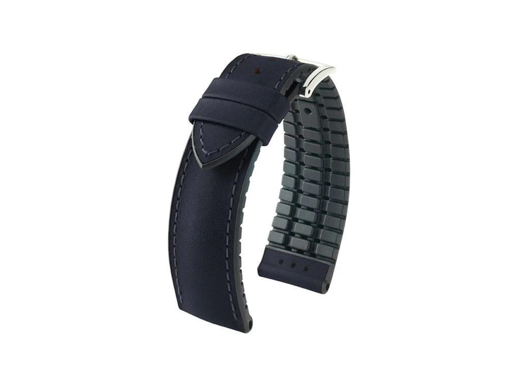 Hirsch James Performance Collection Strap, Black, 18 mm, 0925002050-2-18