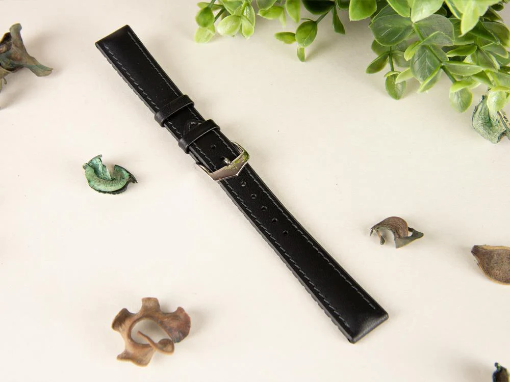 Hirsch James Performance Collection Strap, Black, 18 mm, 0925002050-2-18 - Image 2