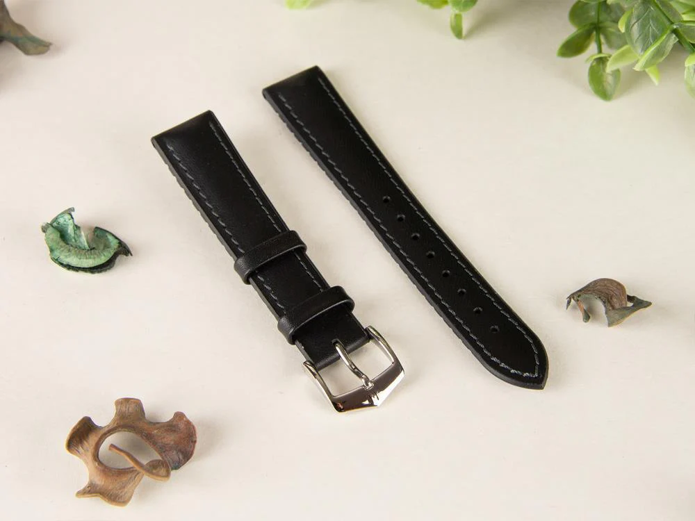 Hirsch James Performance Collection Strap, Black, 18 mm, 0925002050-2-18 - Image 3