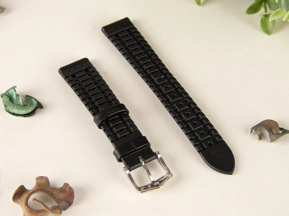 Hirsch James Performance Collection Strap, Black, 18 mm, 0925002050-2-18 - Image 4