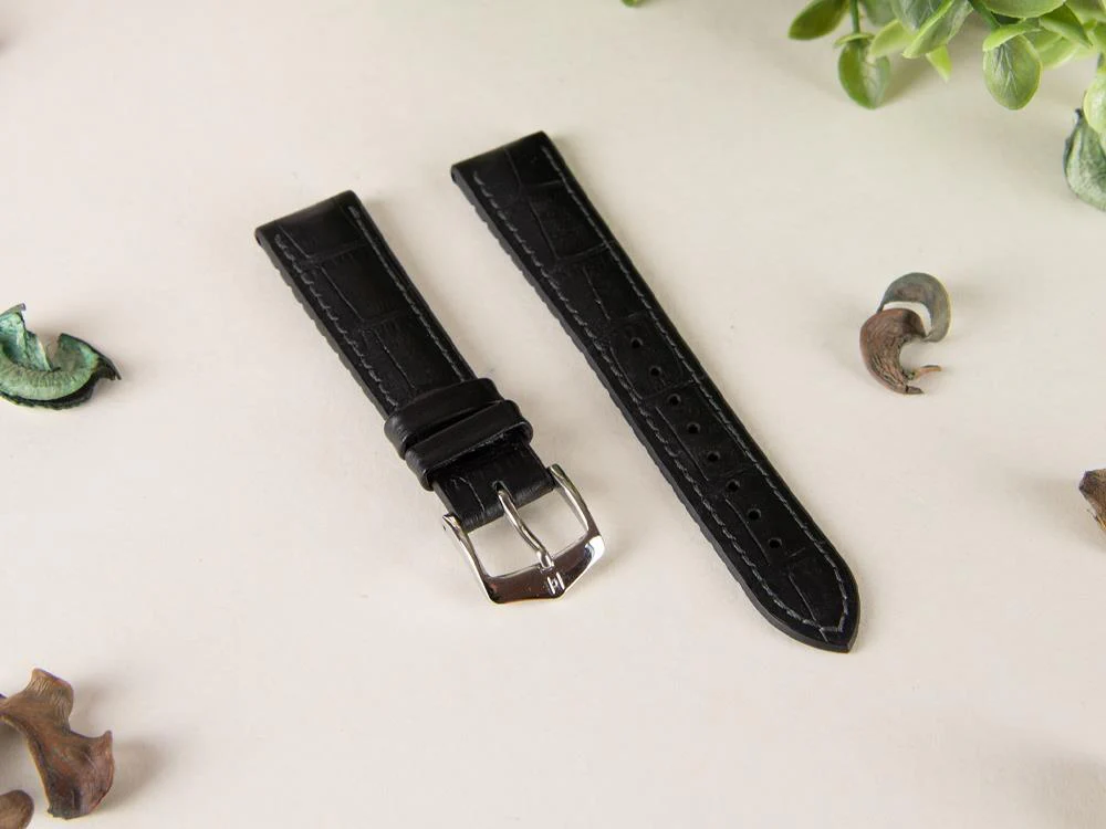 Hirsch Paul Performance Collection Strap, Black, 18 mm, 0925028050-2-18 - Image 3