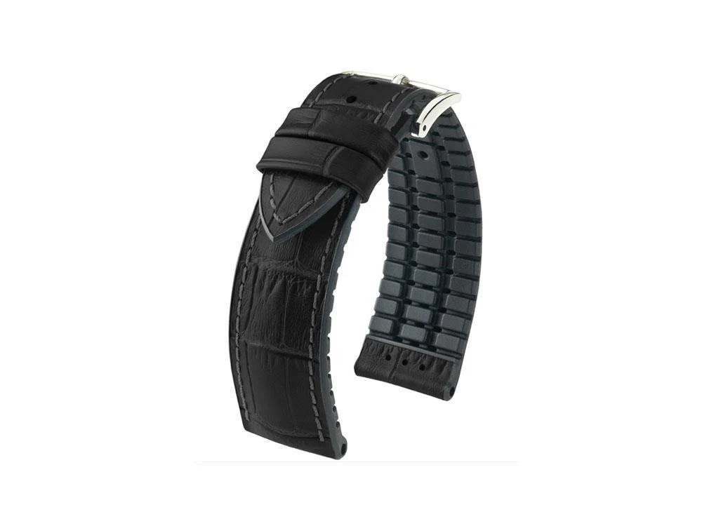Hirsch Paul Performance Collection Strap, Black, 18 mm, 0925028050-2-18 - Image 6