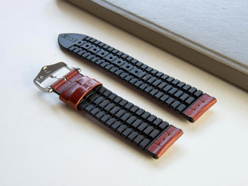 Hirsch Paul Performance Collection Strap, Golden Brown, 22 mm, 0925028070-2-22 - Image 3