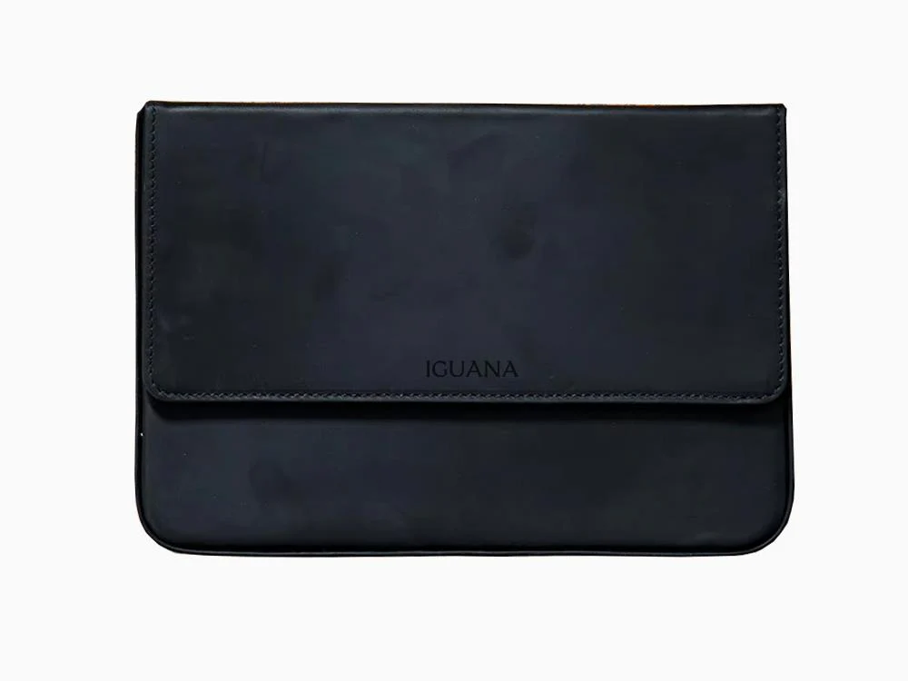 Iguana Pen Case Black, 12 Writing Items - Image 2