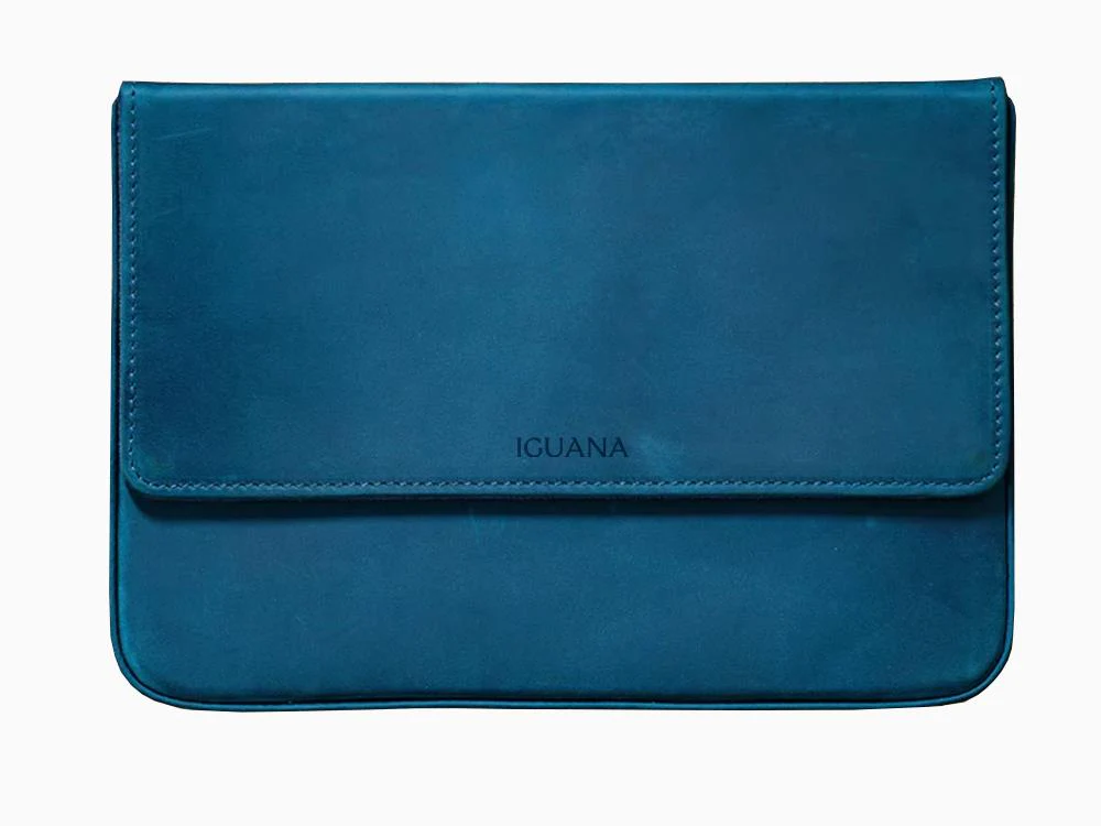 Iguana Pen Case Blue, 12 Writing Items - Image 2