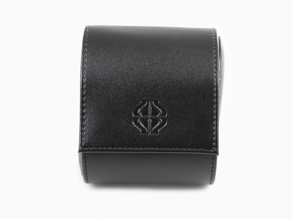 Iguana Watch Case, Vegan Leather, Black, 1 Watch, WATCH-ROLL - Image 2