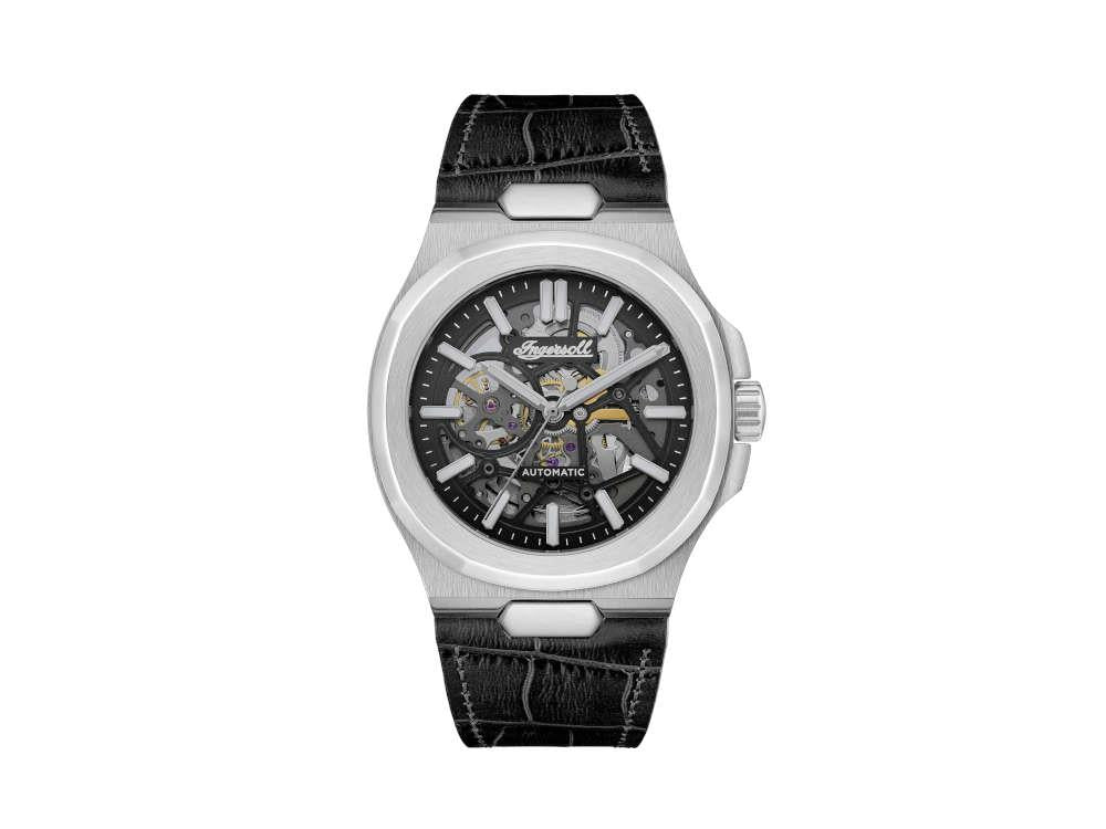 Ingersoll 1892 Catalina Automatic Watch, 42 mm, Black, Leather strap, I12502 - Image 2