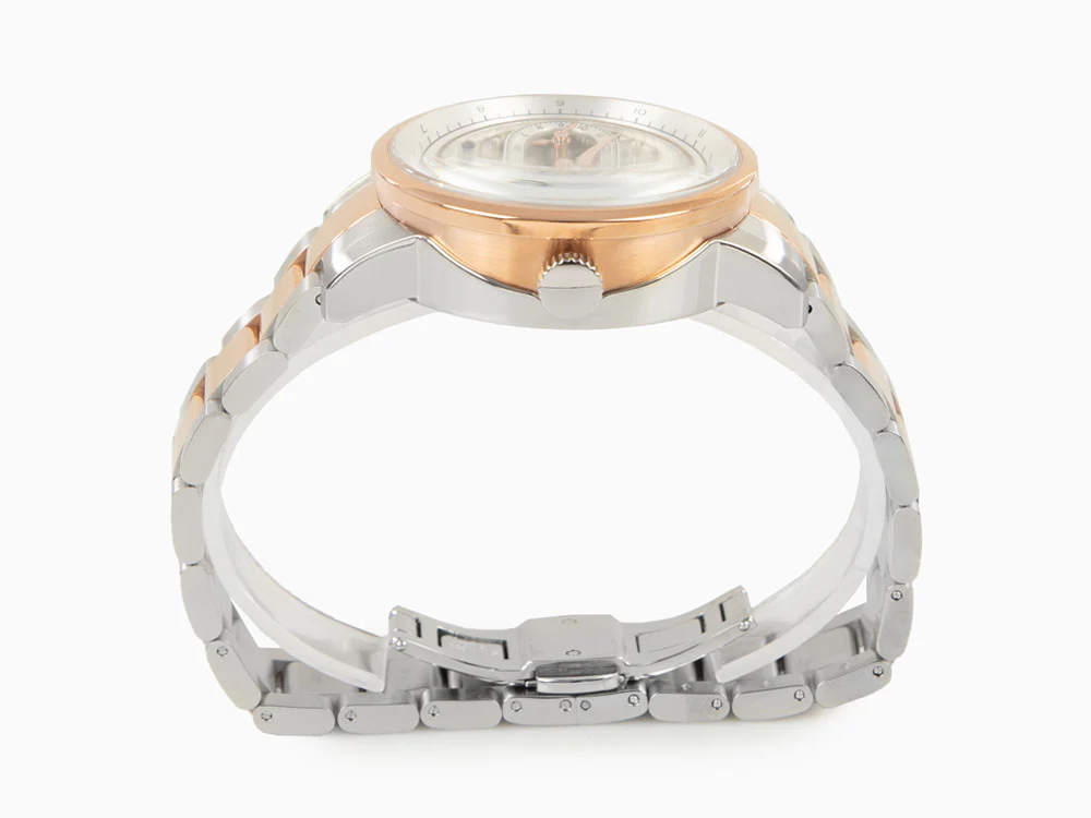 Ingersoll 1892-Jazz Automatic Watch, 42 mm, PVD Rose Gold, Grey, 5 atm, I07706 - Image 5